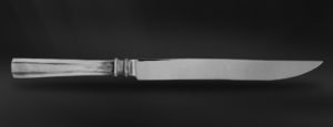 Bratenmesser aus Zinn - Braten Messer Zinn - Zinn und Edelstahl Bestecke (Art.762)