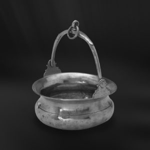 Eiskübel aus Zinn - Zinnkübel für Eis - Kübel aus Zinn (Art.104)