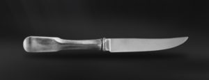 Steakmesser aus Zinn - Steak Messer Zinn - Zinn und Edelstahl Bestecke (Art.837)