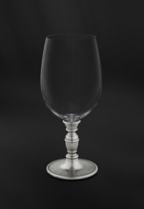 Wasserkelch aus Kristallglas und Zinn - Wasserkelch Glass Zinn (Art.816)