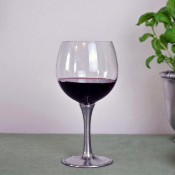 Degustationsglas für Wein aus Zinn und Kristall (729)