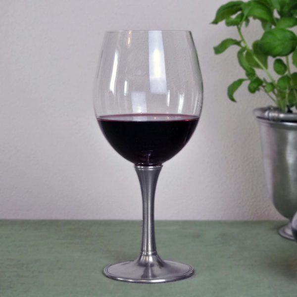 Degustationsglas für Wein aus Zinn und Kristall (730)