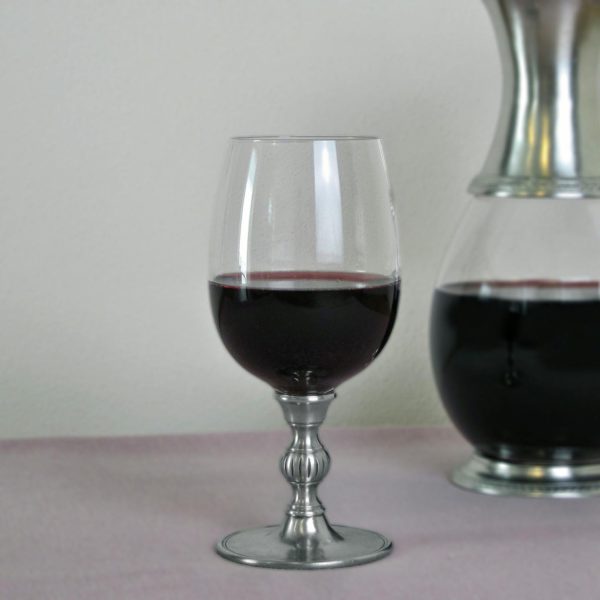 Wasser Wein Kelch Glas Zinn Kristall (808)
