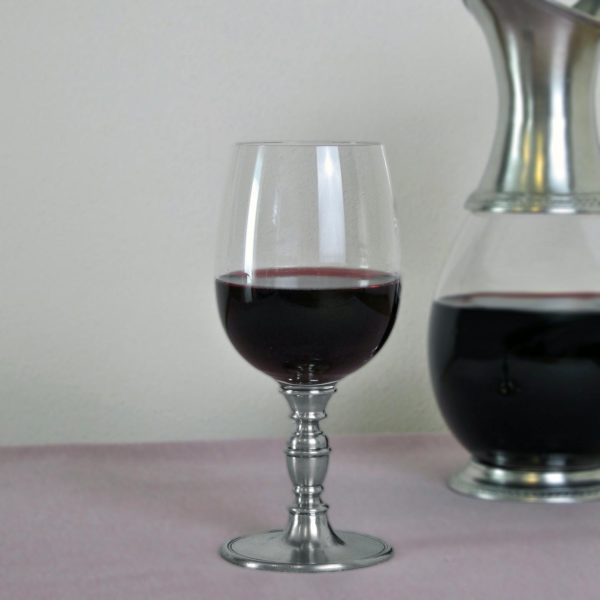 Wasser Wein Kelch Glas Zinn Kristall (813)