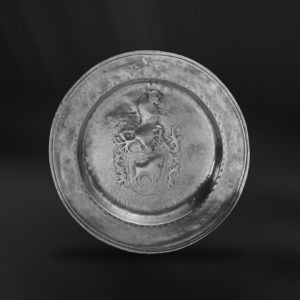 Zinnteller - Antik Teller aus Zinn (Art.112)