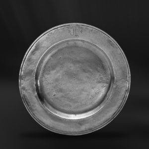 Zinnteller - Antik Teller aus Zinn (Art.118)