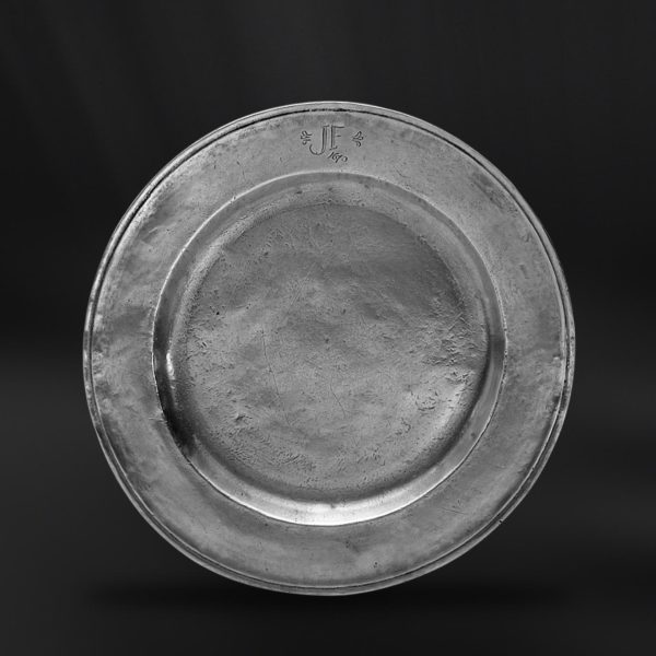 Zinnteller - Antik Teller aus Zinn (Art.118)