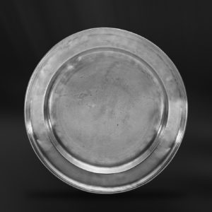 Zinnteller - Antik Teller aus Zinn (Art.137)