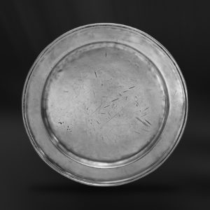 Zinnteller - Antik Teller aus Zinn (Art.157)