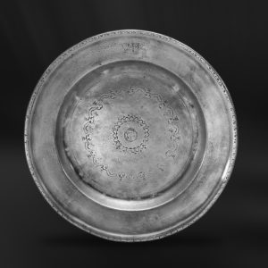 Zinnteller - Antik Teller aus Zinn (Art.209)