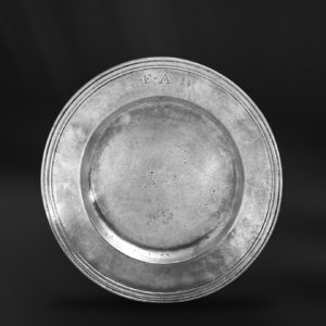 Zinnteller - Antik Teller aus Zinn (Art.229)