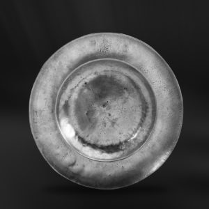 Zinnteller - Antik Teller aus Zinn (Art.256)