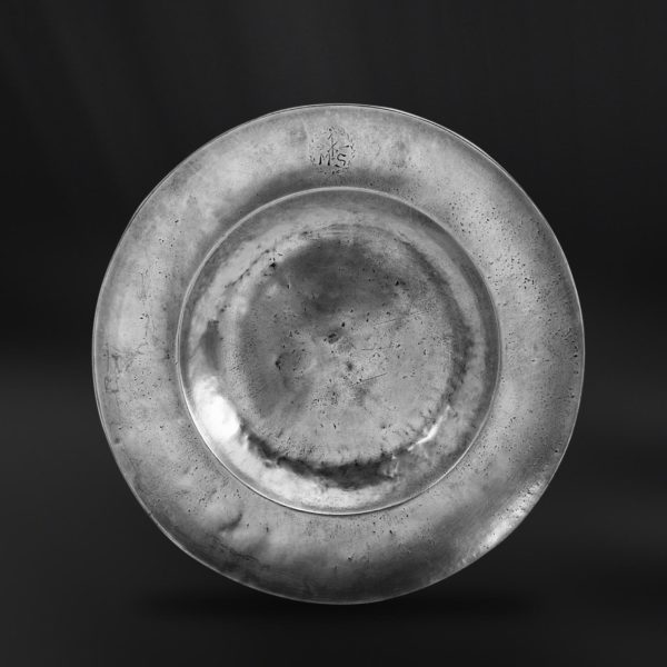 Zinnteller - Antik Teller aus Zinn (Art.256)