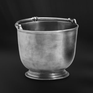 Eiskübel aus Zinn - Zinnkübel für Eis - Kübel aus Zinn (Art.510)