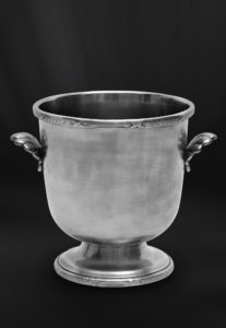 Eiskübel aus Zinn - Zinnkübel für Eis - Kübel aus Zinn (Art.788)