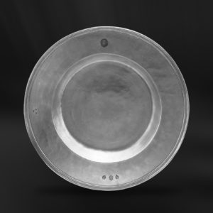 Großer Zinnteller - Großer Teller aus Zinn (Art.690)