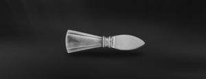 Messer für Parmesankäse aus Zinn - Zinn und Edelstahl Bestecke (Art.686)