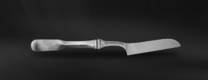 Messer für Weichkäse aus Zinn - Zinn und Edelstahl Bestecke (Art.835)