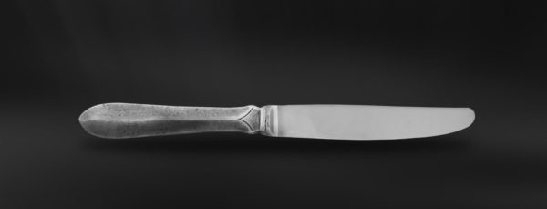 Dessertmesser aus Zinn - Dessert Messer Zinn - Zinn und Edelstahl Bestecke (Art.705)