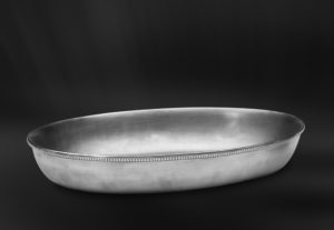 Ovale Zinnschale - Schale aus Zinn (Art.565)