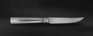 Steakmesser aus Zinn - Steak Messer Zinn - Zinn und Edelstahl Bestecke (Art.613)