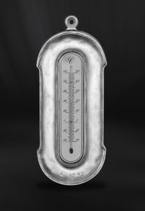 Thermometer aus Zinn (Art.598)